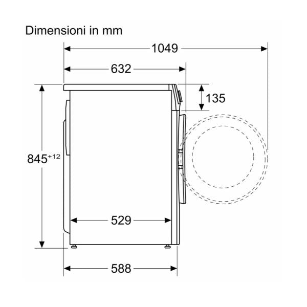 Lavatrice Bosch WGG254Z0II Carica Frontale 8kg 1400Giri Classe A