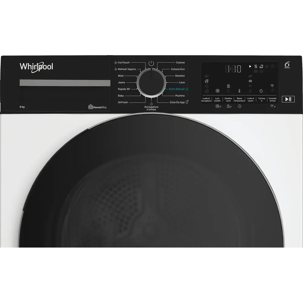 Asciugatrice Whirpool C WD 84M WBS IT 8kg Pompa di calore Classe C