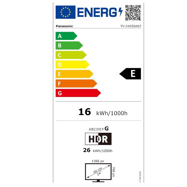 TV Panasonic TV-24S50AEZ 24" Led HD Colour Engine Fire TV