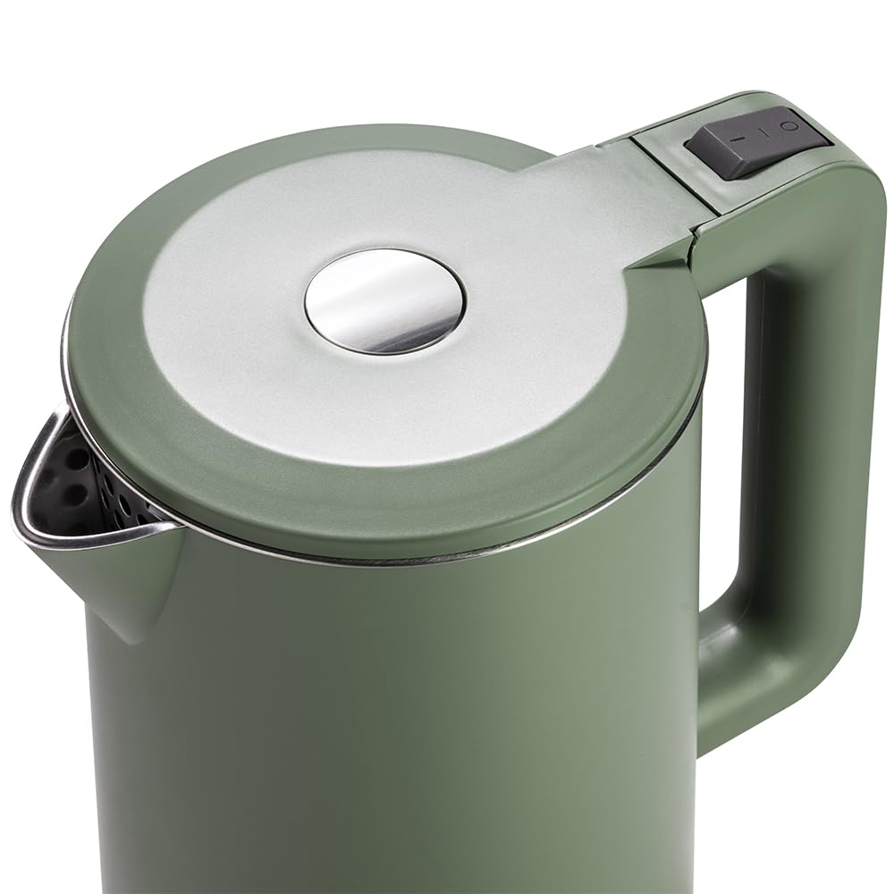 Bollitore Tognana D2DBE17IRVEA 1,7 lt 2200W Spegnimento Automatico Colore Verde