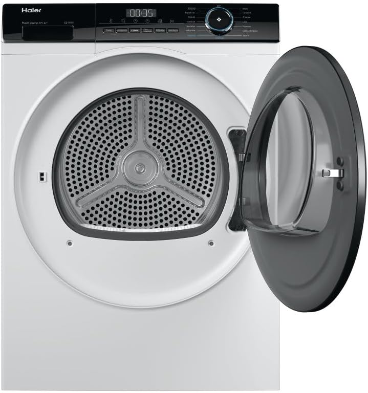 Asciugatrice Haier HD90-A2939 I-Pro Series 3 9Kg Classe E Bianco