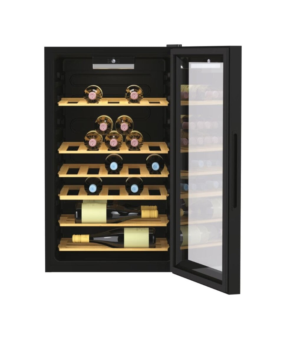 Cantinetta Candy CWC 150 MHF Libera Installazione Larghezza 49 cm 41 Bottiglie Nera Classe G