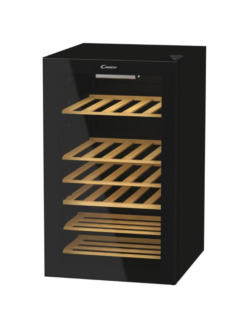 Cantinetta Candy CWC 150 MHF Libera Installazione Larghezza 49 cm 41 Bottiglie Nera Classe G