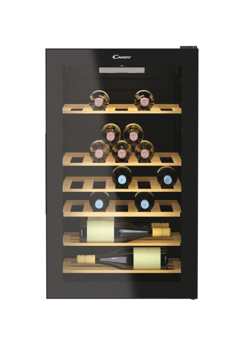 Cantinetta Candy CWC 150 MHF Libera Installazione Larghezza 49 cm 41 Bottiglie Nera Classe G