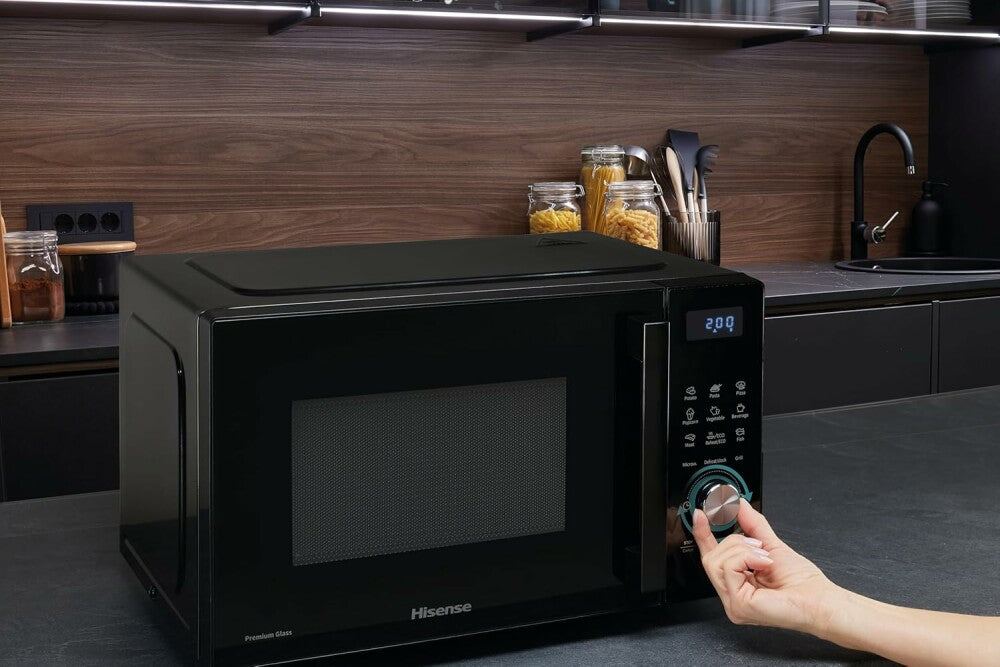 Microonde Hisense H23MOBSD1HG Funzione Grill 800W 23L Nero