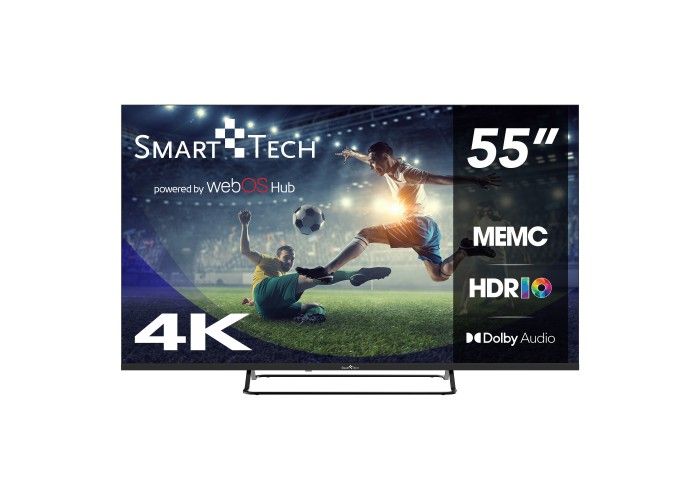 TV Smart Tech 55UW02V 55" 4K UHD Smart TV Wi-Fi
