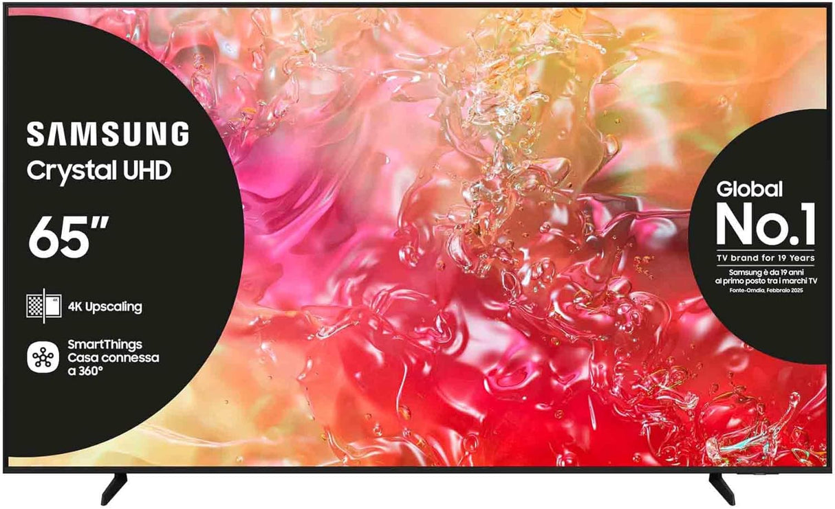 TV Samsung UE65DU7190UXZT Smart TV 65" Ultra HD Processore Crystal 4K