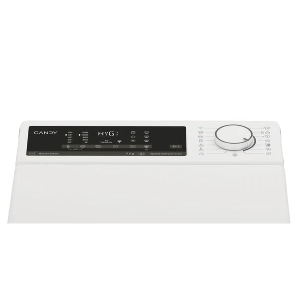 Lavatrice CANDY TCA274TM5-S Top Loader ProWash 500 7 Kg Classe A 1200 Giri Wi-Fi Bianca