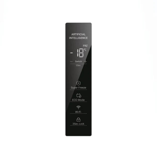 Congelatore verticale Haier H4F272WEH1 Up 60 Series 5 276 L Total No Frost 4 cassetti Control Vision Classe E Bianco