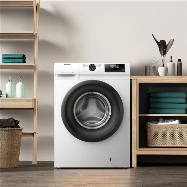 Lavatrice Hisense WF1Q8041BW Carica Frontale 8kg Classe A 1400Giri