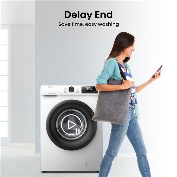 Lavatrice Hisense WF1Q8041BW Carica Frontale 8kg Classe A 1400Giri
