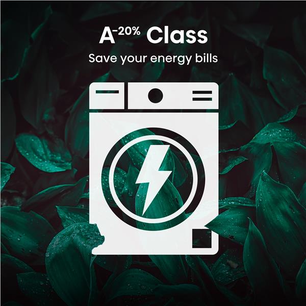 Lavatrice Hisense WF1Q8041BW Carica Frontale 8kg Classe A 1400Giri