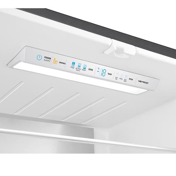 Frigorifero Hisense RF540N4SBF2 French Door Nero Classe E Total Nofrost