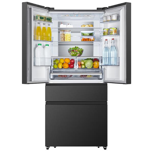 Frigorifero Hisense RF540N4SBF2 French Door Nero Classe E Total Nofrost
