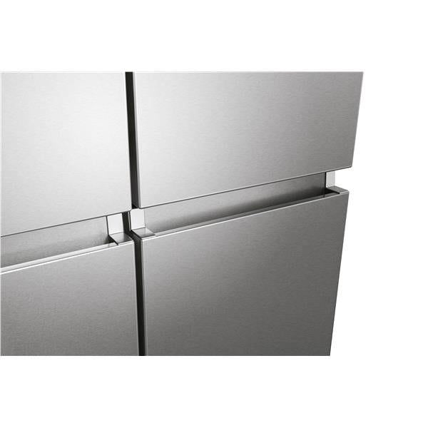Frigorifero Hisense RQ758N4SWSE Quattro Porte Classe E Inox Libera Installazione Total No Frost