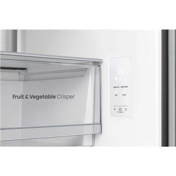 Frigorifero Hisense RQ5P470SMIE Libera Installazione Side by Side 4 Porte Slim Larghezza 80 cm Classe E Inox