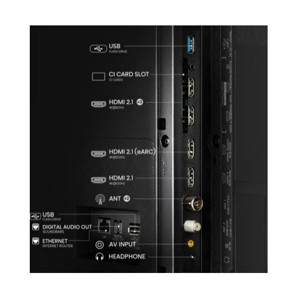 TV Hisense 65A86N 65" OLED 4K HDR 10+ Dolby Vision IQ HDR10+ Adaptive