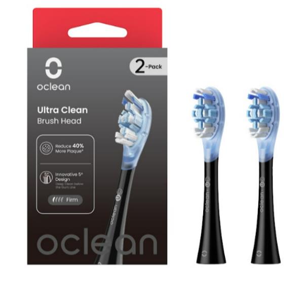 Testine Spazzolino Oclean ULTRA CLEAN-2 PACK Nere