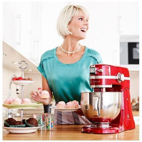 Planetaria Electrolux EKM4000 4,8 L/2,9 L 1000W Rossa