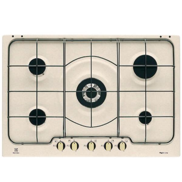 Piano Cottura A Gas Electrolux RGG7253OON 75CM 5 Fuochi Sabbia