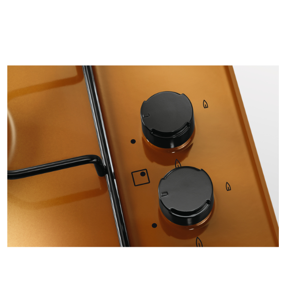 Piano Cottura Electrolux EGS6414T Gas 4 Fuochi Colore Terra di Francia 60 Cm