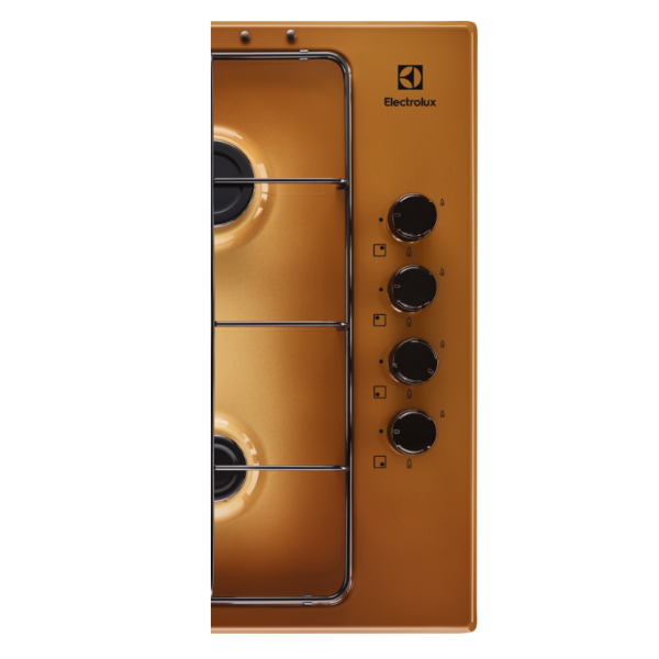 Piano Cottura Electrolux EGS6414T Gas 4 Fuochi Colore Terra di Francia 60 Cm