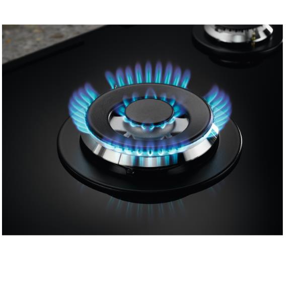 Piano Cottura A Gas Electrolux EGG7536K 75Cm 5 Fuochi Nero