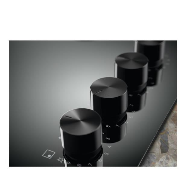 Piano Cottura A Gas Electrolux EGG64272M 60 Cm 4 Fuochi Vetro Specchio