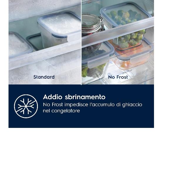 Frigorifero Electrolux ENT6NE18S Combinato Incasso Classe E 177CM Nofrost