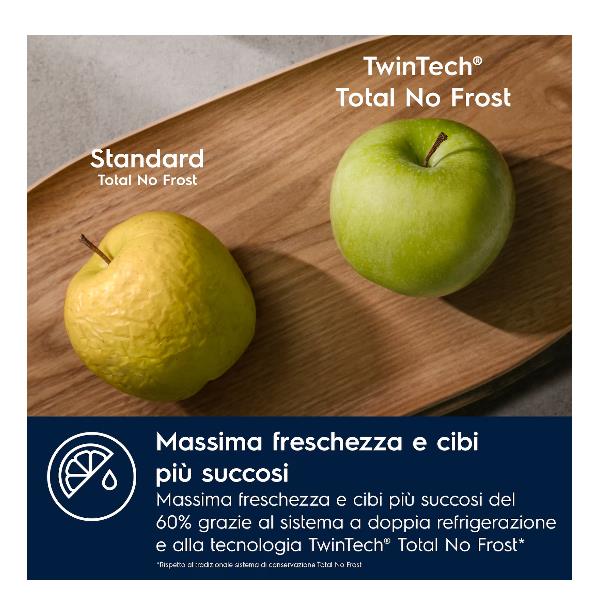 Frigorifero Electrolux ENT6NE18S Combinato Incasso Classe E 177CM Nofrost