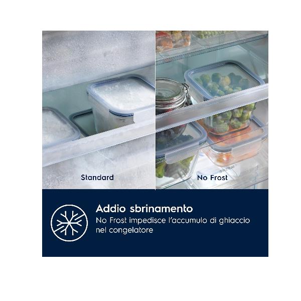 Frigorifero Electrolux ENG7TE18S Combinato Incasso Classe E 177CM Nofrost