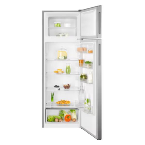 Frigorifero Electrolux LTB1AE28U0 Doppia Porta Inox Classe E Altezza 161cm