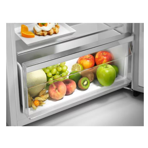 Frigorifero Electrolux LTB1AE28U0 Doppia Porta Inox Classe E Altezza 161cm