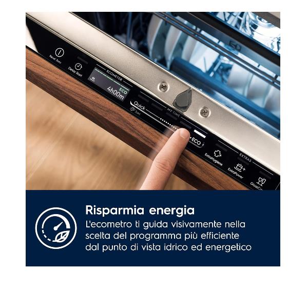 Lavastoviglie Electrolux EES68510L Da incasso Classe B 14 Coperti 60Cm Serie 600 SatelliteClean