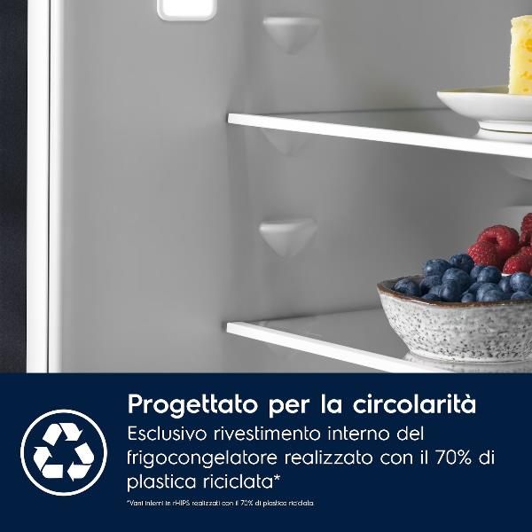 Frigorifero Electrolux ENT6ME19S Combinato Incasso Classe E 188CM