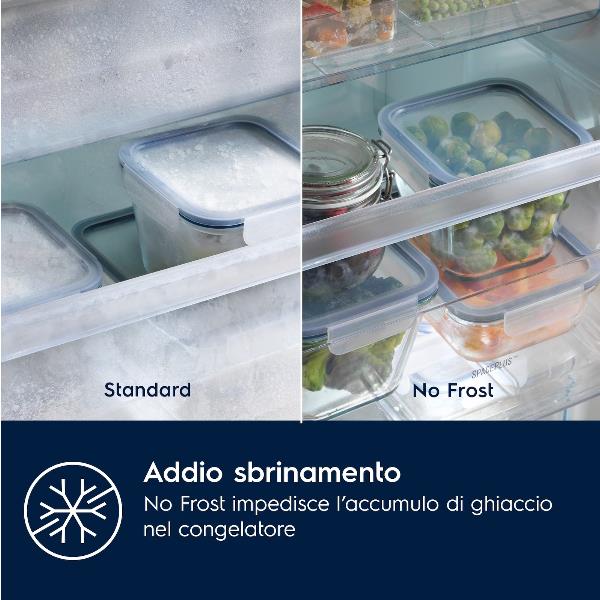 Frigorifero Electrolux ENT6ME19S Combinato Incasso Classe E 188CM