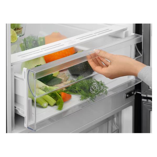 Frigorifero Electrolux LNT6ME36U Combinato Classe E 2Metri Inox TotalNofrost