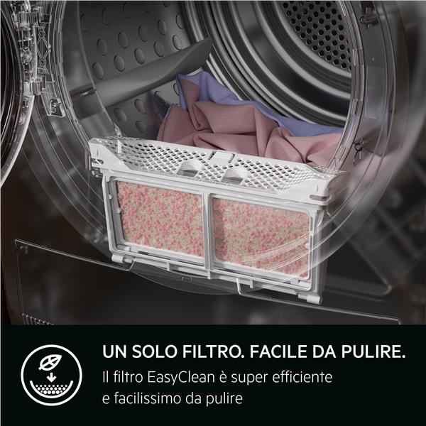 Asciugatrice AEG TR7HG8C Pompa di Calore 8kg Serie 7000 Classe C