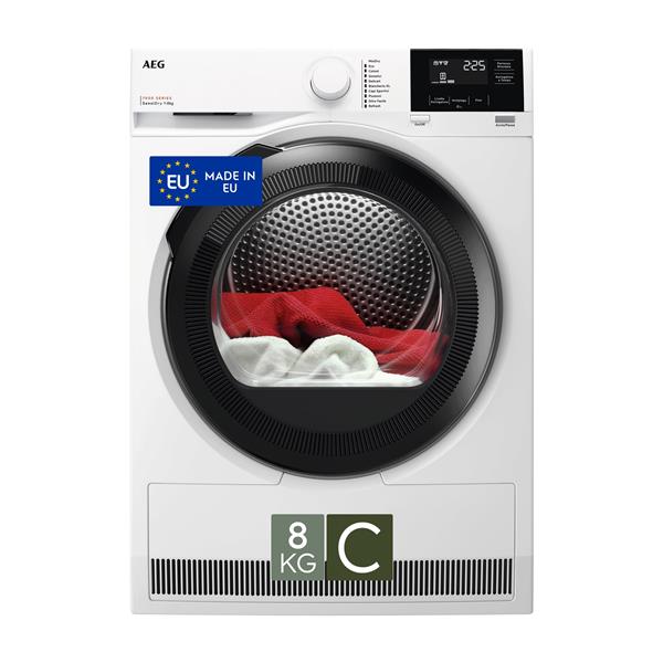 Asciugatrice AEG TR7HG8C Pompa di Calore 8kg Serie 7000 Classe C
