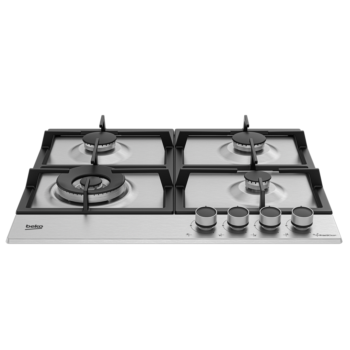 Piano Cottura A Gas Beko HIAW64225SXE 60CM 3+1 Work Acciaio Inox