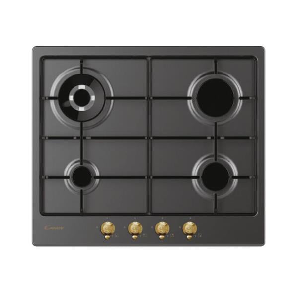 Piano cottura Candy BR4WGTGH 4 fuochi Nero 60cm
