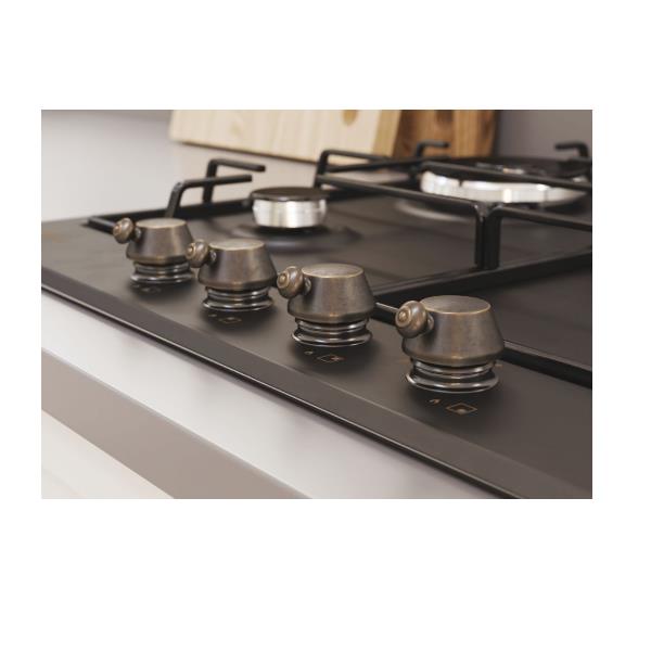 Piano cottura Candy BR4WGTGH 4 fuochi Nero 60cm