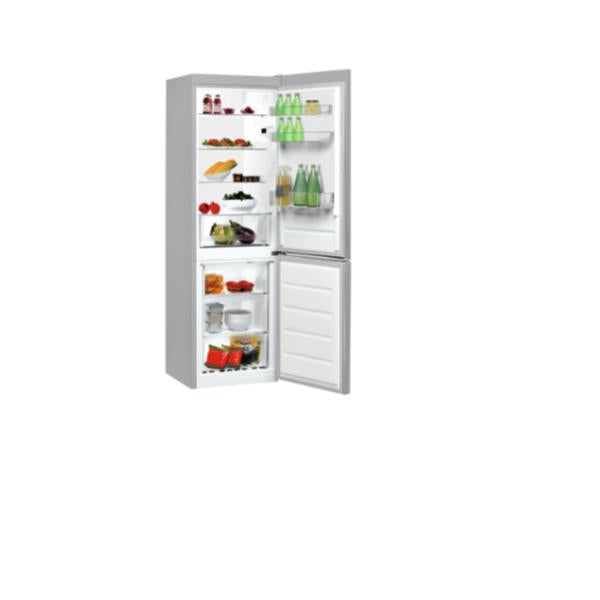 Frigorifero Indesit LI8S1ES Combinato Silver