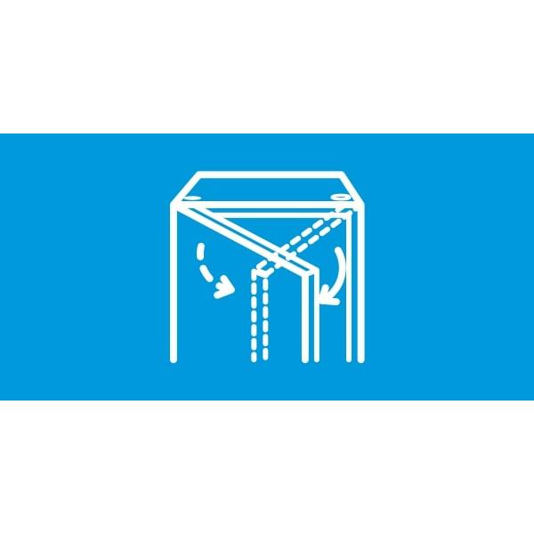 Frigorifero Candy CBL5519EVW Combinato Incasso Classe E