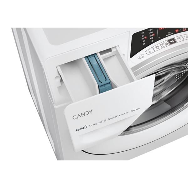 Lavasciuga Candy ROW51066DWMST-S 10/6KG Classe D 1500 giri RapidÓ