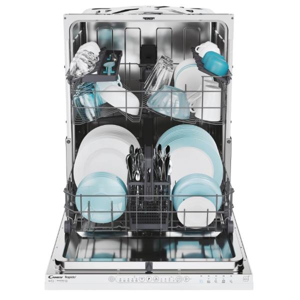 Lavastoviglie Candy CI 3E53L0W Rapido' Incasso, 13 coperti, Classe E, Connettività Controllo remoto avanzato e contenuti extra in App (Wi-Fi + BLE), 5 programmi