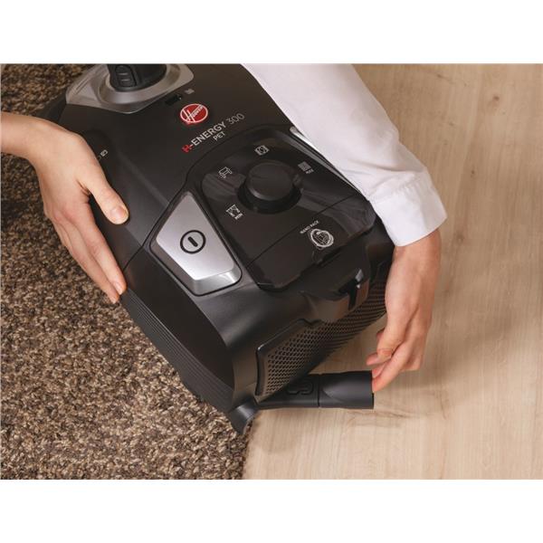 Aspirapolvere Hoover HE320PET a Traino con Sacco e Filo