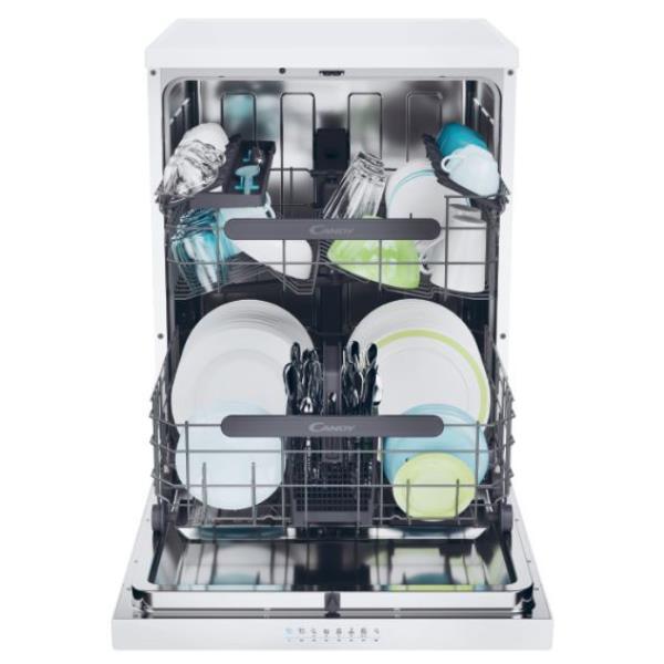 Lavastoviglie Candy CF 4C6F0W Libera installazione Classe C 14 Coperti 60cm Bianco