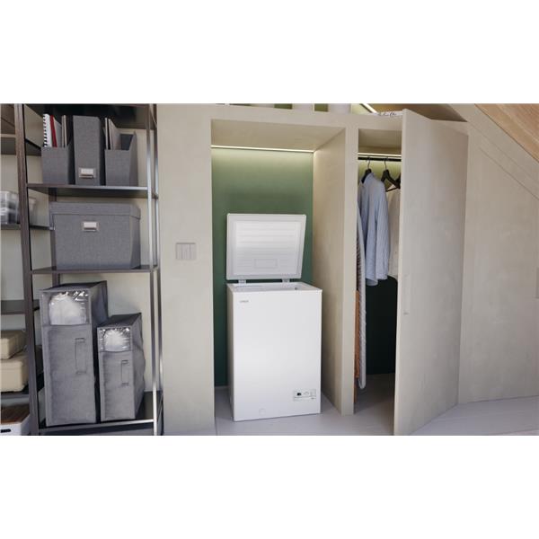 Congelatore Candy CHAE 1002E Orizzontale Classe E 97 L Bianco