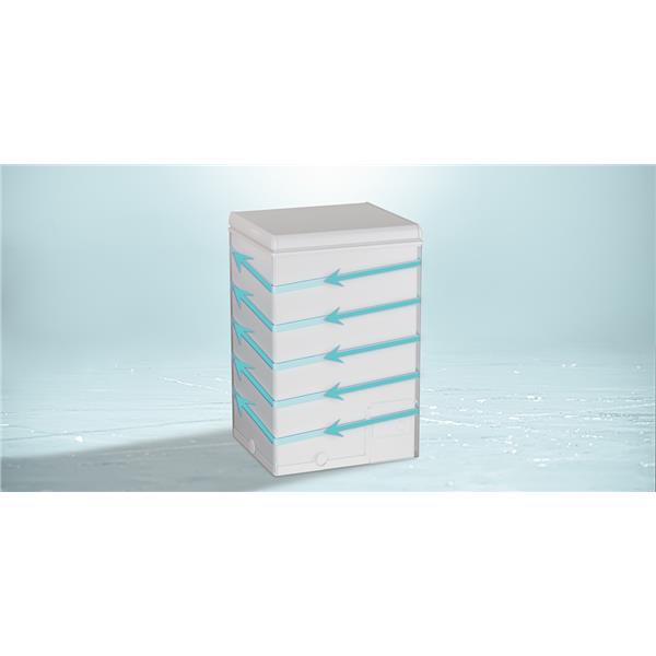 Congelatore Candy CHAE 1002E Orizzontale Classe E 97 L Bianco